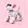Juguete Cachorro Robot Rosado Touch Interactivo Para Niños - Imagen 3