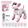 Juguete Cachorro Robot Rosado Touch Interactivo Para Niños - Imagen 4