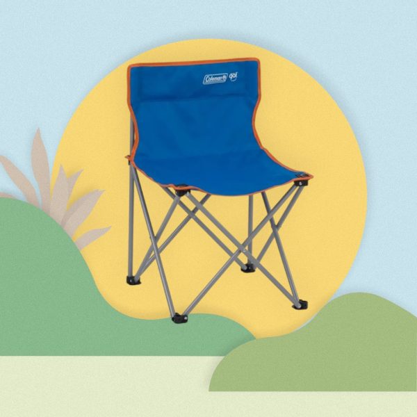 Coleman Silla Plegable Quad Go, Compacta Azul - Imagen 2
