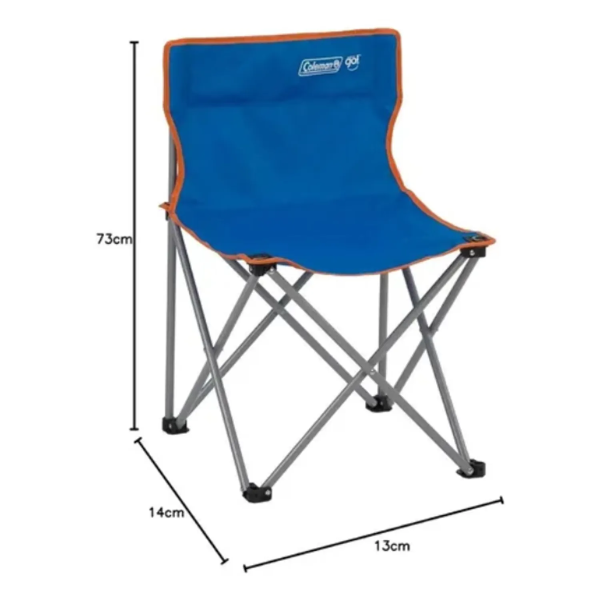 Coleman Silla Plegable Quad Go, Compacta Azul - Imagen 4