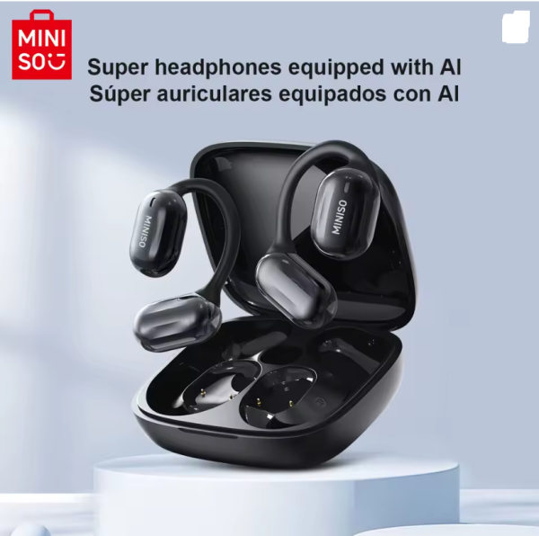 Audífonos Miniso Ms162 AI Traducción Auriculares Inalámbrico - Imagen 7