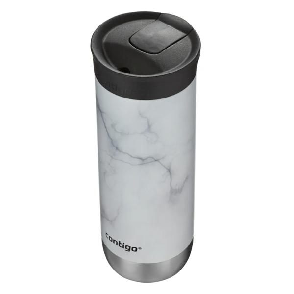 Vaso Mug Huron 2.0 Acero Inoxidable Contigo 590 Ml Blanco Huron 2.0 - Imagen 4