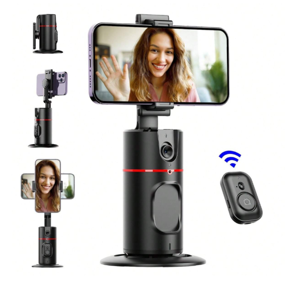 Soporte De Teléfono Inteligente Con Seguimiento Automático y Estabilizador