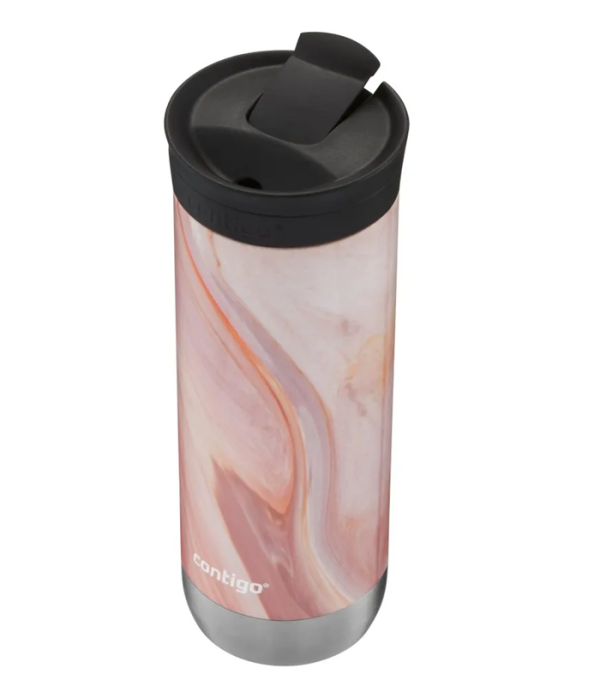 Vaso Mug Huron 2.0 Acero Inoxidable Contigo 590 Ml Rosa Claro Huron 2.0 - Imagen 4