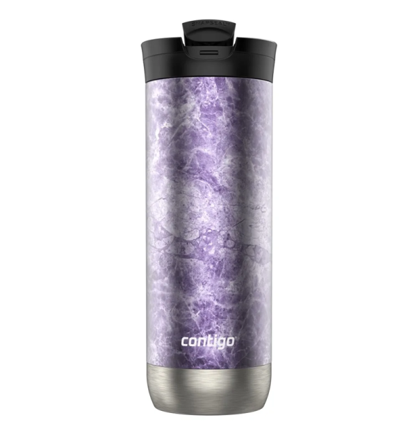 Vaso Mug Huron 2.0 Acero Inoxidable Contigo 590 Ml Violeta Huron 2.0