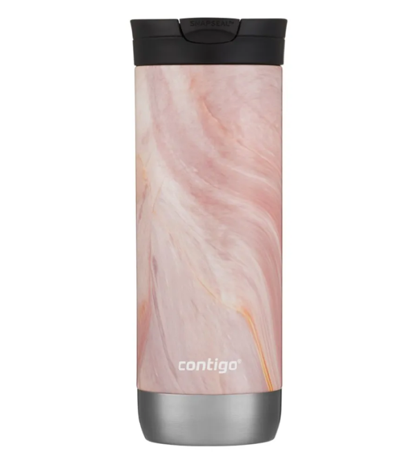 Vaso Mug Huron 2.0 Acero Inoxidable Contigo 590 Ml Rosa Claro Huron 2.0