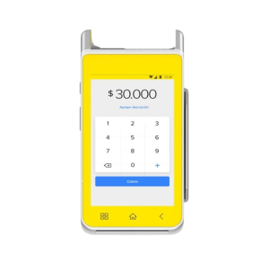 Point Smart 1 Máquina Cobro Tarjetas Mod A910 Mercado Pago Amarillo