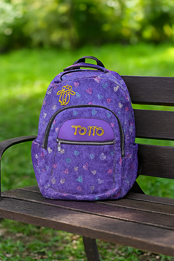 Mochila Escolar Totto Acuarela 20l Resistente Y Práctica - Imagen 6