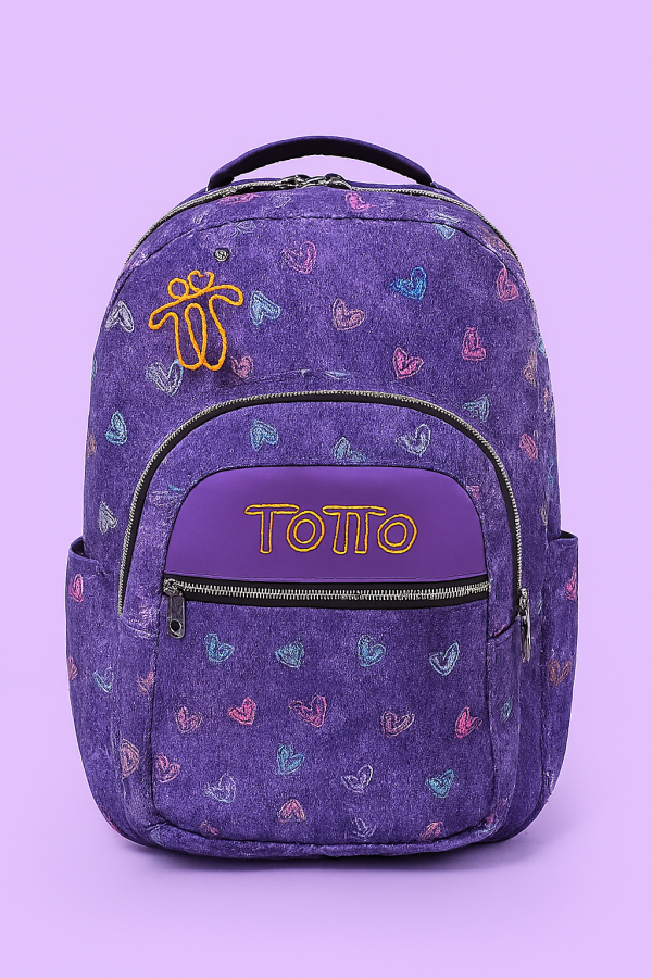 Mochila Escolar Totto Acuarela 20l Resistente Y Práctica - Imagen 5